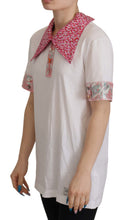 Load image into Gallery viewer, Dolce &amp; Gabbana Elegant Collared Polo T-Shirt in Pristine White
