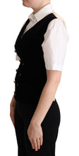 Load image into Gallery viewer, Dolce &amp; Gabbana Elegant Sleeveless Velvet Waistcoat
