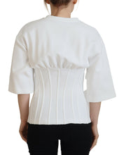 Load image into Gallery viewer, Dolce &amp; Gabbana Elegant Corset Top T-Shirt Blouse
