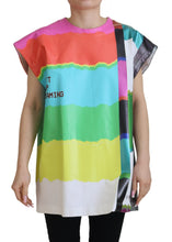 Load image into Gallery viewer, Dolce &amp; Gabbana Multicolor Sleeveless Cotton Top
