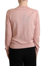 Load image into Gallery viewer, Dolce &amp; Gabbana Elegant Pink Cashmere Silk Cardigan
