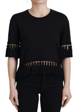 Load image into Gallery viewer, Dolce &amp; Gabbana Elegant Black Cotton Short Sleeve Tee
