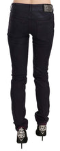Load image into Gallery viewer, Just Cavalli Chic Black Low Waist Skinny Denim
