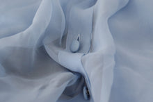 Load image into Gallery viewer, Dolce &amp; Gabbana Elegant Silk Ascot Collar Blouse in Light Blue
