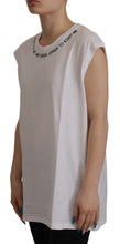 Load image into Gallery viewer, Dolce &amp; Gabbana Elegant White Cotton Sleeveless Top
