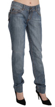 Load image into Gallery viewer, Just Cavalli Chic Blue Washed Slim Fit Denim Jeans
