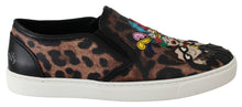 Load image into Gallery viewer, Dolce &amp; Gabbana Elegant Leopard Print Loafers for Sophisticated Style
