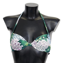 Load image into Gallery viewer, Dolce &amp; Gabbana Chic Floral Bikini Top - Summer Swimwear Delight
