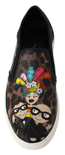 Load image into Gallery viewer, Dolce &amp; Gabbana Elegant Leopard Print Loafers for Sophisticated Style
