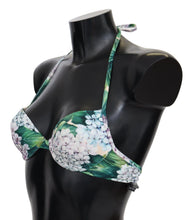 Load image into Gallery viewer, Dolce &amp; Gabbana Chic Floral Bikini Top - Summer Swimwear Delight
