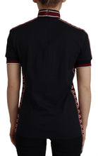 Load image into Gallery viewer, Dolce &amp; Gabbana Elegant Black Turtle Neck Cotton Tee

