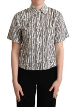 Load image into Gallery viewer, Dolce &amp; Gabbana Elegant Floral Cotton Polo Top
