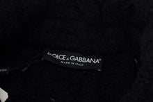 Load image into Gallery viewer, Dolce &amp; Gabbana Elegant Black Wool-Cashmere Cardigan Sweater
