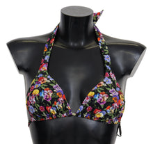 Load image into Gallery viewer, Dolce &amp; Gabbana Chic Floral Printed Bikini Top
