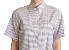 Load image into Gallery viewer, Dolce &amp; Gabbana Elegant Polka Dots Collared Polo Top
