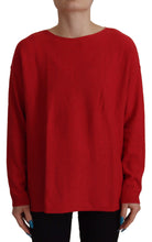 Load image into Gallery viewer, Dolce &amp; Gabbana Elegant Red Wool Blend Knit Sweater
