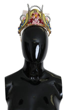 Load image into Gallery viewer, Dolce &amp; Gabbana Stunning Crystal Diadem Tiara - Gold Multicolor
