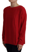 Load image into Gallery viewer, Dolce &amp; Gabbana Elegant Red Wool Blend Knit Sweater
