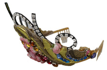 Load image into Gallery viewer, Dolce &amp; Gabbana Stunning Crystal Diadem Tiara - Gold Multicolor
