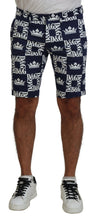 Load image into Gallery viewer, Dolce &amp; Gabbana Casual Crown Print Chinos Shorts
