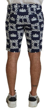 Load image into Gallery viewer, Dolce &amp; Gabbana Casual Crown Print Chinos Shorts
