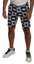 Load image into Gallery viewer, Dolce &amp; Gabbana Casual Crown Print Chinos Shorts
