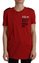 Load image into Gallery viewer, Dolce &amp; Gabbana Elegant Red Crewneck Cotton Tee
