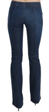 Load image into Gallery viewer, Just Cavalli Chic Blue Washed Boot Cut Denim Pants
