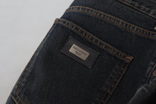 Load image into Gallery viewer, Dolce &amp; Gabbana Blue Cotton Skinny Denim Jeans
