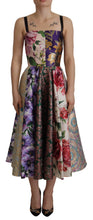 Load image into Gallery viewer, Dolce &amp; Gabbana Patchwork Elegance Silk Blend Dress
