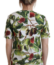 Load image into Gallery viewer, Dolce &amp; Gabbana Chic Multicolor Fig Print Cotton Top
