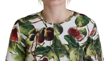 Load image into Gallery viewer, Dolce &amp; Gabbana Chic Multicolor Fig Print Cotton Top
