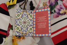 Load image into Gallery viewer, Dolce &amp; Gabbana Multicolor Patchwork Charmeuse Sheath Dress
