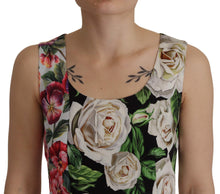Load image into Gallery viewer, Dolce &amp; Gabbana Patchwork Floral Midi Sheath Dress
