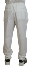 Load image into Gallery viewer, Dolce &amp; Gabbana White Cotton Dress Formal Men Pants
