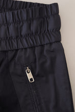 Load image into Gallery viewer, Dolce &amp; Gabbana Dark Blue Cotton Zipper Jogger Pants
