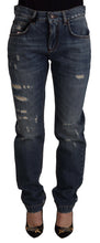 Load image into Gallery viewer, Dolce &amp; Gabbana Chic Boyfriend Cut Mid Waist Denim Jeans
