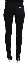 Load image into Gallery viewer, Dolce &amp; Gabbana Chic Black Denim Pants – Timeless Elegance
