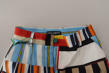 Load image into Gallery viewer, Dolce &amp; Gabbana Elegant High Waist Striped Trousers
