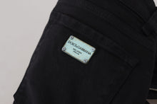 Load image into Gallery viewer, Dolce &amp; Gabbana Chic Black Denim Pants – Timeless Elegance
