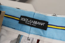 Load image into Gallery viewer, Dolce &amp; Gabbana Elegant High Waist Striped Trousers

