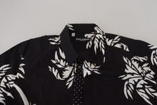 Load image into Gallery viewer, Dolce &amp; Gabbana Elegant Black Palm Tree Print Casual Shirt
