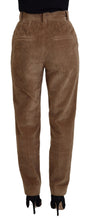 Load image into Gallery viewer, Dolce &amp; Gabbana Elegant Brown Corduroy Pants for Sophisticated Style
