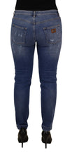 Load image into Gallery viewer, Dolce &amp; Gabbana Chic Low Waist Skinny Denim Jeans
