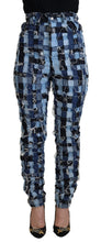 Load image into Gallery viewer, Dolce &amp; Gabbana Multicolor Patchwork High-Waist Skinny Jeans
