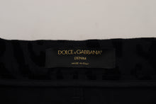 Load image into Gallery viewer, Dolce &amp; Gabbana Chic Leopard Print Denim Elegance
