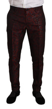 Load image into Gallery viewer, Dolce &amp; Gabbana Elegant Red Martini Three Piece Suit
