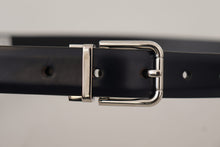 Load image into Gallery viewer, Dolce &amp; Gabbana Elegant Leather Belt with Metal Buckle
