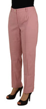 Load image into Gallery viewer, Dolce &amp; Gabbana Chic MidWaist Virgin Wool Pink Pants
