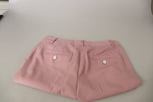 Load image into Gallery viewer, Dolce &amp; Gabbana Chic MidWaist Virgin Wool Pink Pants
